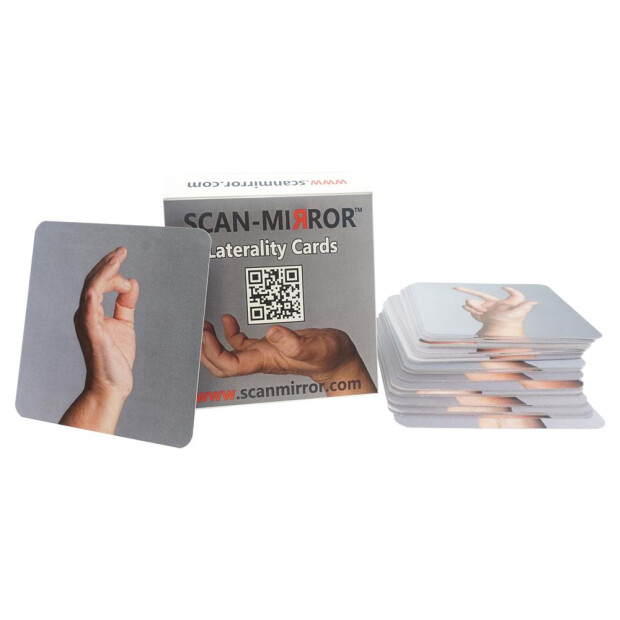 Abbildung: Übungskarten für die Spiegeltherapie Hand, 50 St.