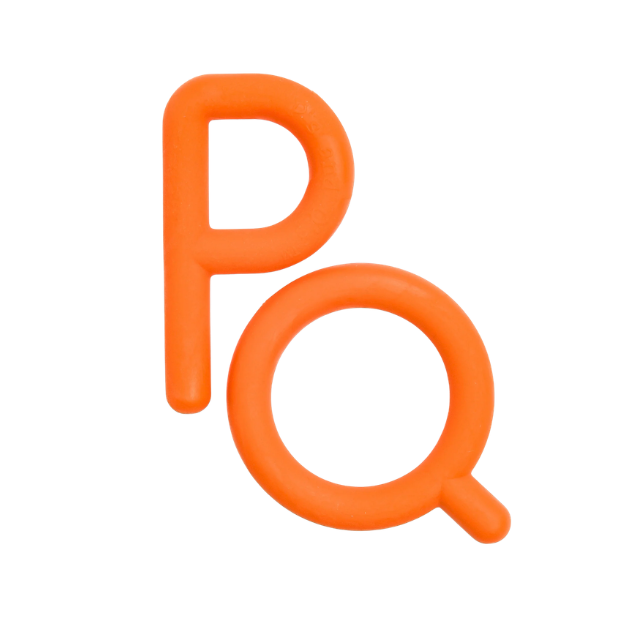 Kau & Beißtrainer Buchstaben