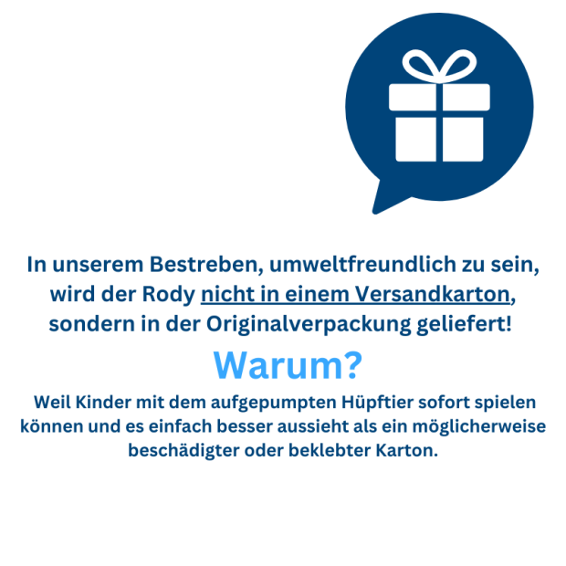 Hüpftier Rody in grün