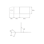 CHATTANOOGA® GALAXY – 3-teiliger Liegefläche, hydraulisch, 4 Rollen, braun