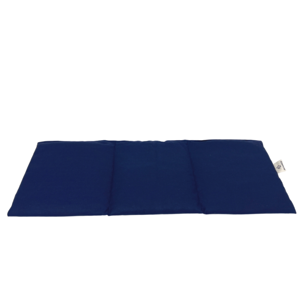 Abbildung 2: Wärmekissen Natur blau in leicht variierter Perspektive.