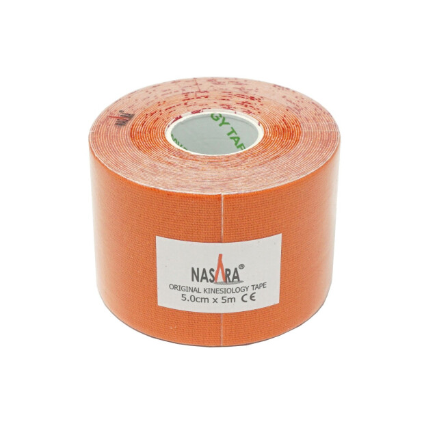 Nasara Kinesiology Tape 5cm x 5m Orange