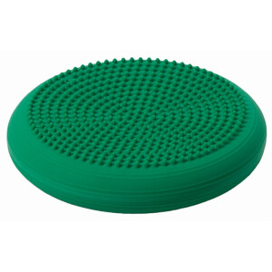 Abbildung: Gr&uuml;ner Dynair Senso Ballkissen mit Noppen.