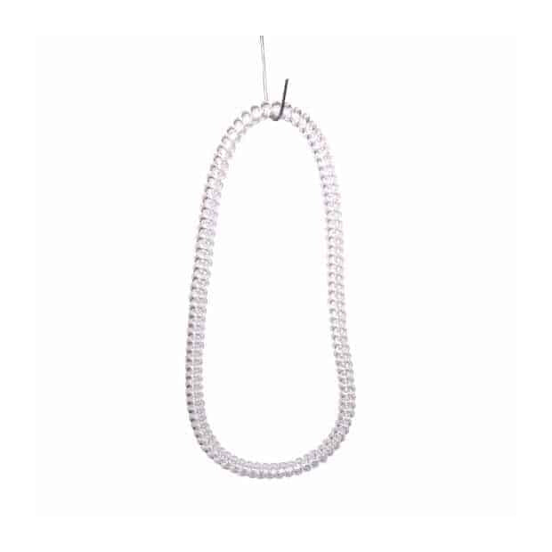 Abbildung: Halskette Buddy in Spiralform, Farbe transparent