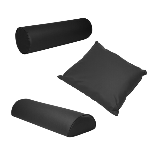 Abbildung: Lagerungskissen-Set, 3-tlg., Set 2, schwarz