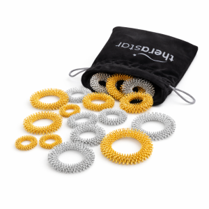 Detailaufnahme: Massageringe Set