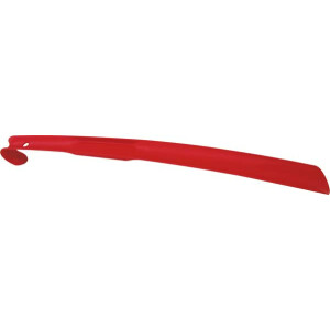 Schuhlöffel Kunststoff rot, 60cm