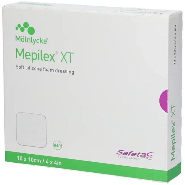 MEPILEX XT 10X10CM, 5 St.