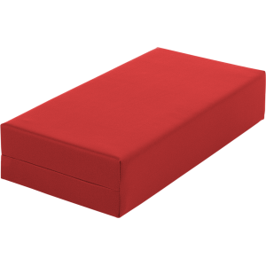 Abbildung: Stufen-Lagerungskissen rot 50 x 25 x 10cm