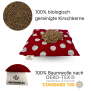 Kirschkernkissen 24x25cm rot/weiß - Theracozy®