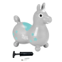 Gymnic Rody Hüpfpferd Einhorn Magical Unicorn Grau inkl. Pumpe