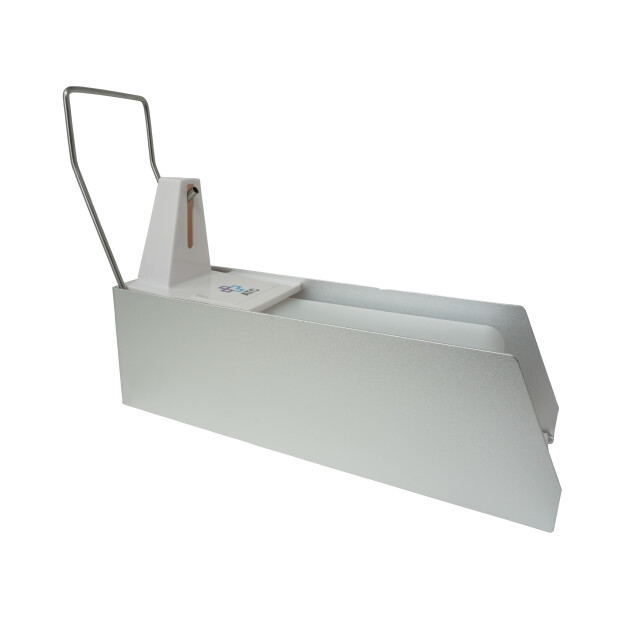 Detailaufnahme: Desinfektionsspender Aluminium 1000ml - kurzer Arm