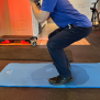 Gymnastika® Gymnastikmatte Comfort 180x60x1,5cm blau