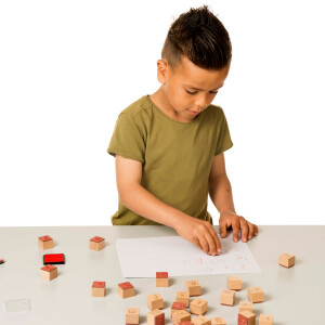 Stempel dir den Brief, Wortschatzspiel