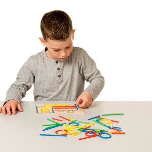 Ringe und Stöcke, Legespiel