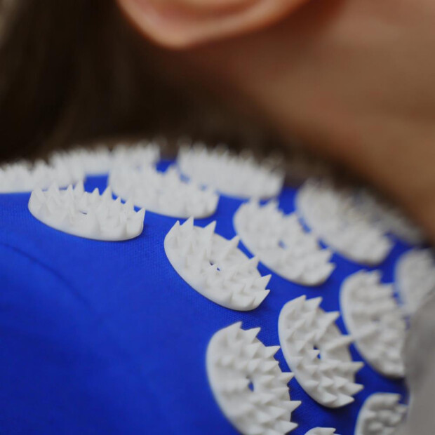 Nadelmatte mit Kissen