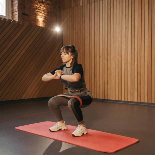 Fitness Loop Bänder aus Textil, 5er Set