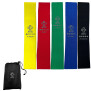 Fitness Loop Bänder aus Textil, 5er Set