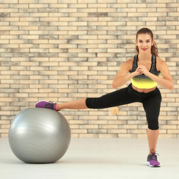 Detailaufnahme: Gymnastikball PRO SET