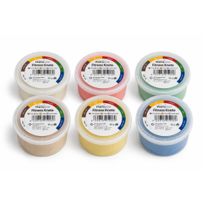 Fitnessknete 85g - 6er Set (alle Farben) Abbildung