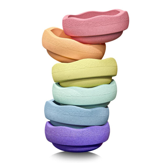 Stapelstein® Rainbow pastel 6