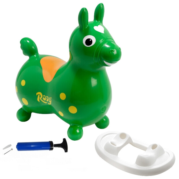 Gymnic Rody Komplett-Set inkl. Schaukel + Pumpe grün