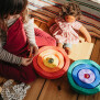 Stapelstein Inside Rainbow Pastel