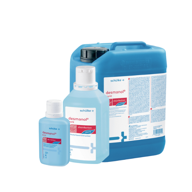 Detailaufnahme: Schülke desmanol® pure Händedesinfektion 500 ml - Flasche