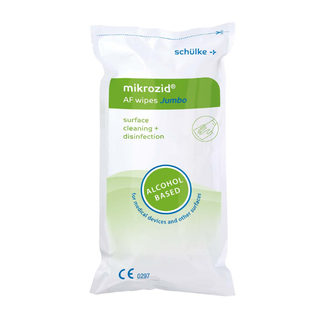 Anwendungsbild: Schülke mikrozid® AF wipes Desinfektionstücher 220 St. - Jumbo Dose