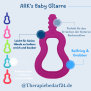 ARK Baby Gitarre Beißring weich - rot