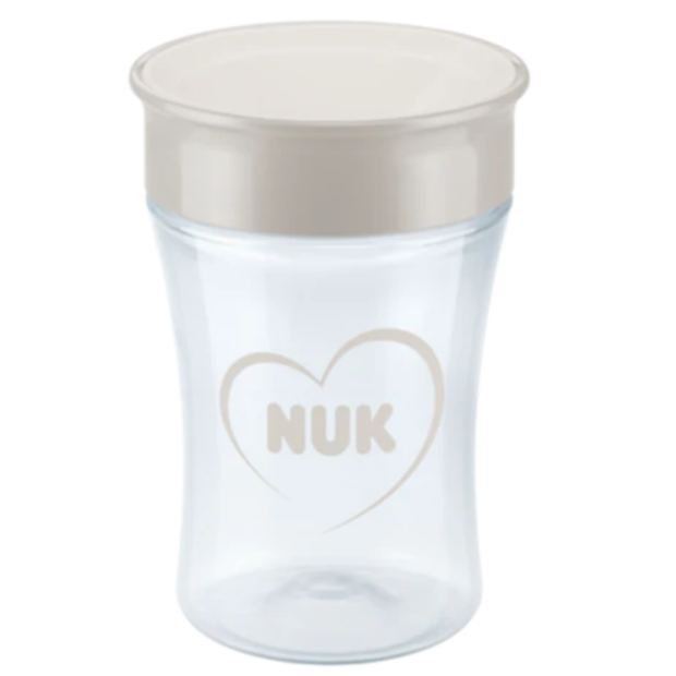 NUK Magic Cup 230 ml mit Trinkrand und Deckel Mint