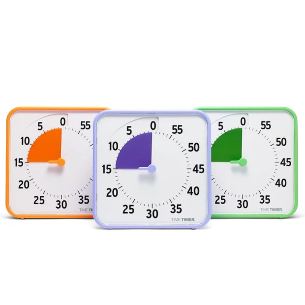 Time Timer® Klassenzimmer Sekundärfarben 3er Set
