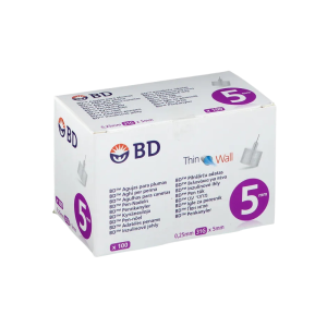 BD THIN WALL 0.25 31GX5MM, 100 St.