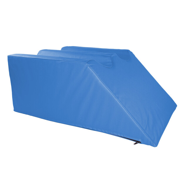 Lymphdrainagekeil mit zwei Beinmulden 75 x 50 x 30 cm
