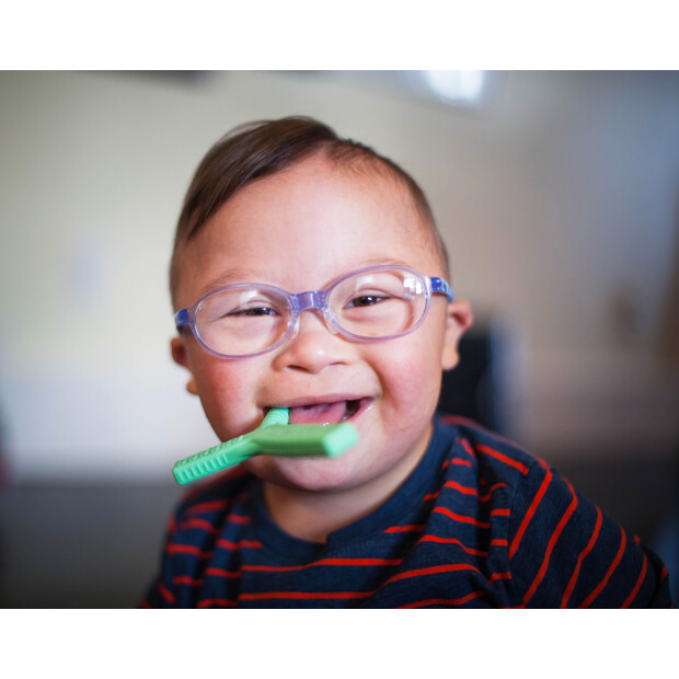 Detailaufnahme: ARK Y-Chew 3er-Set in Blau, Grün und Hellblau