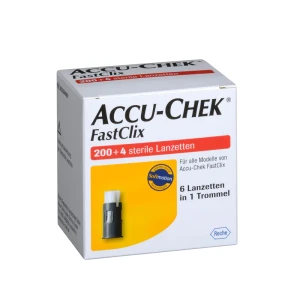 ACCU CHEK FASTCLIX LANZETT, 204 St.