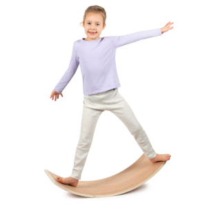 Rock&acute;N Balance Board aus Holz Vorschau