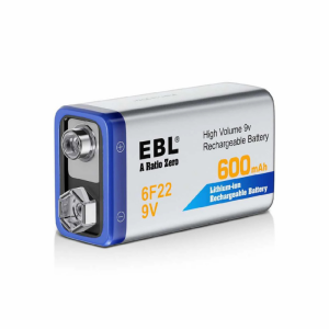 9V Li-Ionen-Akku 600mAh Abbilding