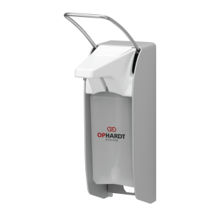 Abbildung: Desinfektionsspender Aluminium 1000ml - langer...