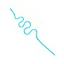 TalkTools® Straw #5 – 12er Pack bunte Trinkhalme für therapeutisches Trinktraining, OPT™-Konzept