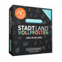 Abbildung: Stadt Land Vollpfosten Junior Edition Kartenspiel in Verpackung