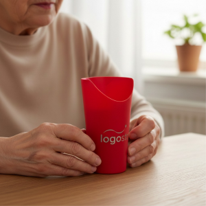 Logostar® Trinkbecher mit Nasenausschnitt Color
