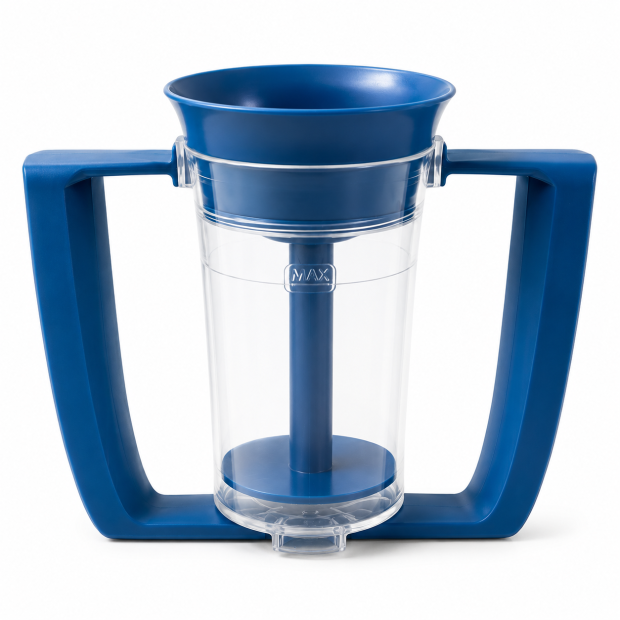 TotalCup® Trinkbecher mit Dosiereinsatz für die kontrollierte Flüssigkeitsaufnahme bei Dysphagie
