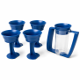 TotalCup® Trinkbecher mit vier austauschbaren Dosiereinsätzen (5 ml, 10 ml, 15 ml und 20 ml)