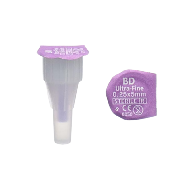BD MICRO-FINE+ 0.25X5MM, 100 St.