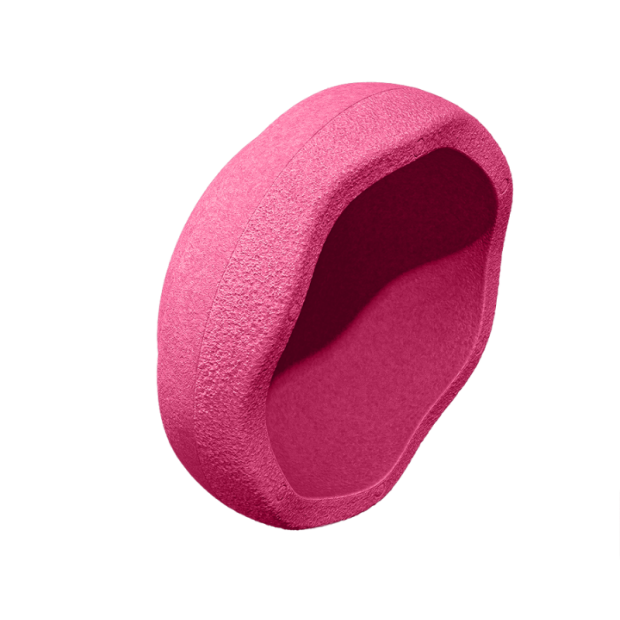 Innenansicht des Stapelstein Original in Pink – leichte Wölbung für vielseitige Nutzung.