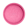 Kleinkind spielt mit einem Stapelstein in Pink – ideal zum Aufbewahren und Entdecken.