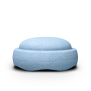 Stapelstein Original light blue – leichtes und stabiles Element zum Spielen, Sitzen und Balancieren.