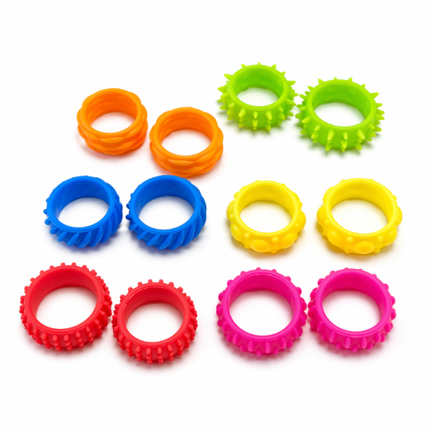 Theralino® Sensorik Fingerringe, 12 St.