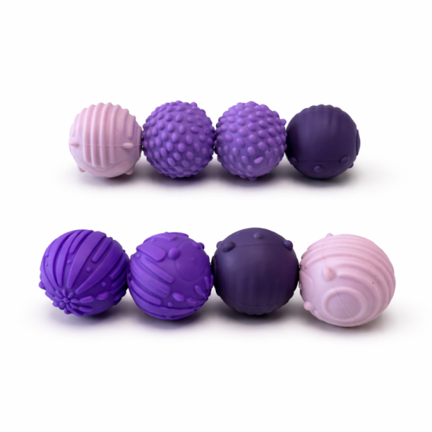 Therastar® magnetische Sensorik Kugeln Mini Ø 2,5cm, 8 St.